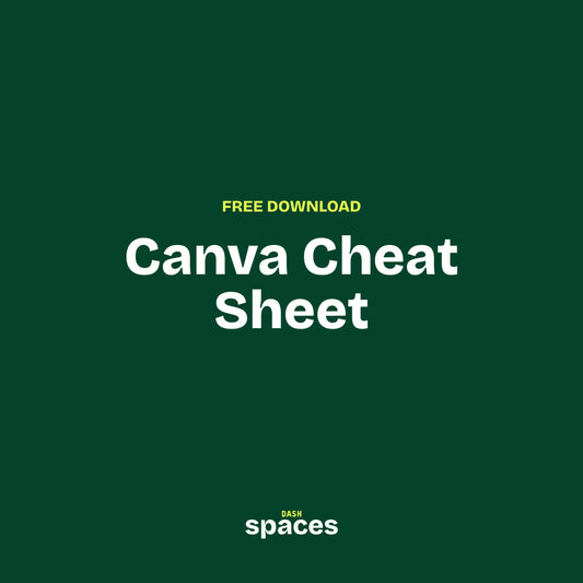 Canva Cheat Sheet