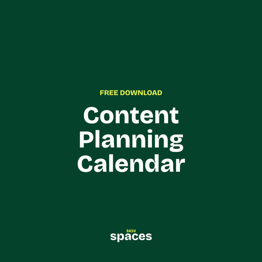 Content Planning Calendar